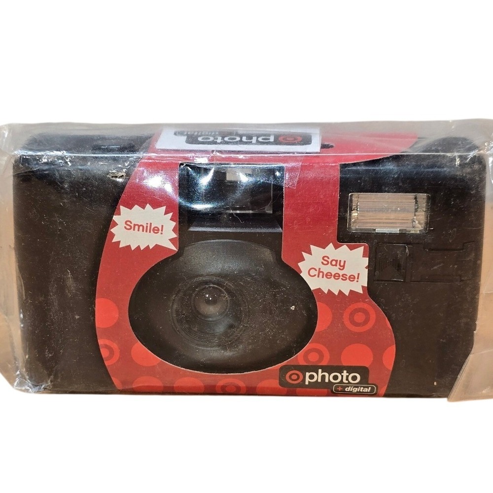 Vintage 2007 Expiry Date Target Brand Disposable Camera New Sealed